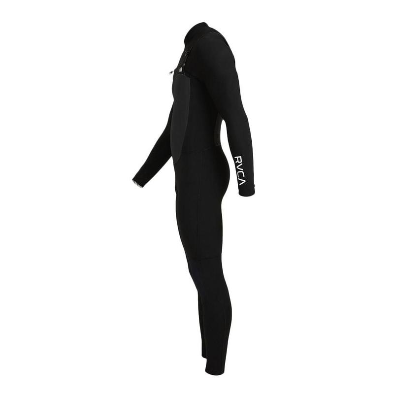 Wetsuit RVCA 3/2 Balance Chest Zip Fullsuit WT23 Black - Roupa de